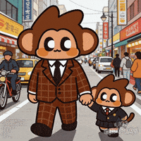 Proud Growing Up GIF by Chimpers
