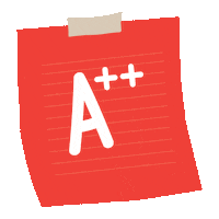 Exams Grades Sticker