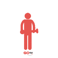 Fitness Entrenamiento Sticker by GO fit