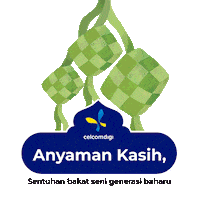 Ketupat Telco Sticker by CelcomDigi