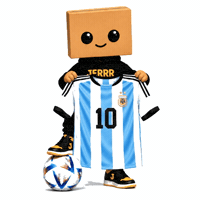 Soccer Messi GIF by JERRR Box