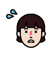 Panic Sticker by SAITO ASSOCIATES