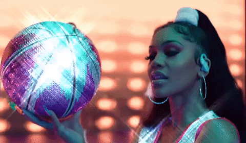 Basketball Tap In GIF by Saweetie