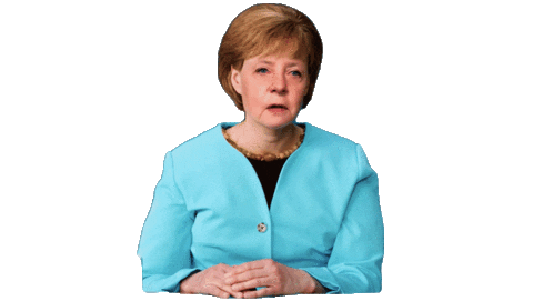tibber_deutschland giphyupload thumbsdown merkel deepfake Sticker