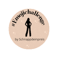 Challenge Emojichallenge Sticker by Schnappdeinpreis