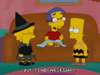 bart simpson halloween GIF