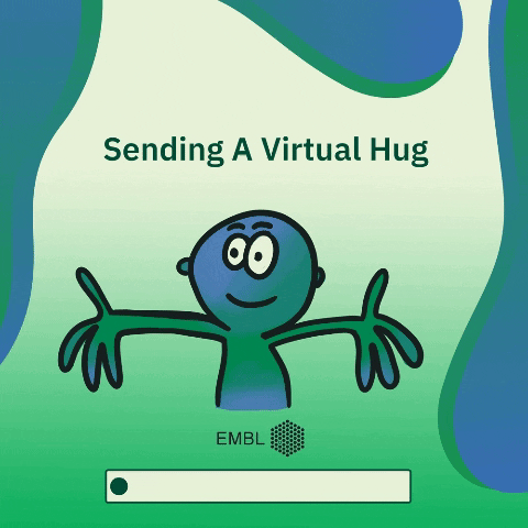 EMBL_org giphygifmaker hug embl send a hug GIF