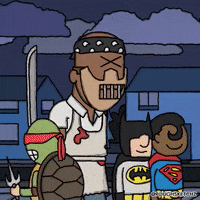 trick or treat animation GIF by Rough Sketchz