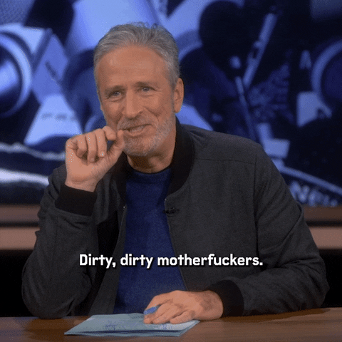 Jon Stewart Insult GIF by The Problem With Jon Stewart