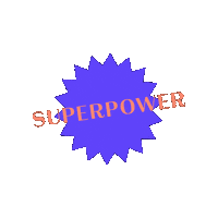 Superpower Frauennetzwerk Sticker by The HER KLUB