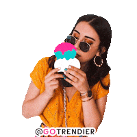 Ice Cream Fashion Sticker by GoTrendier