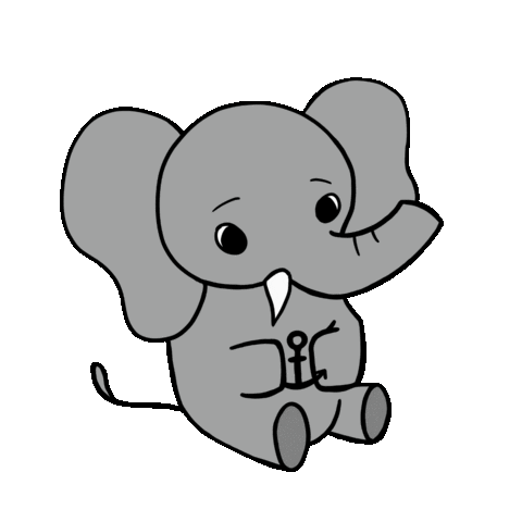 Elephant Rv Sticker by RVHS JC Orientation
