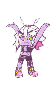 shimikoart dance anime kawaii vr Sticker