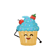 Happy Food Sticker
