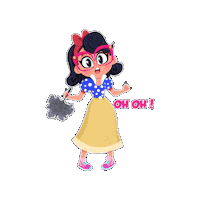 Sorry Oh No Sticker by Cool School