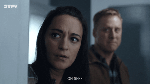 Shocked Alan Tudyk GIF by SYFY