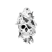 Logo Skull Sticker by CKBG