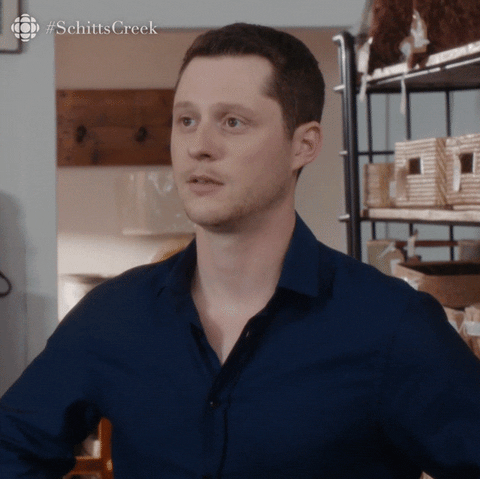 Schitts Creek Reaction GIF by CBC