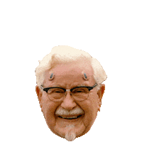 KFCMX comida kfc kentucky coronel Sticker