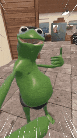Sip Kermit GIF