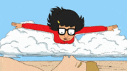 kissing tina belcher GIF