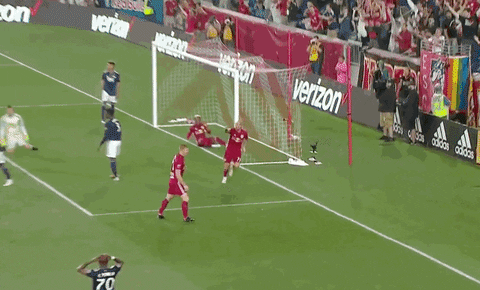 slide celebrate GIF by Major League Soccer