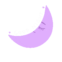 Tired Good Night Sticker