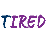 Tired Sleep Sticker by Bensons For Beds