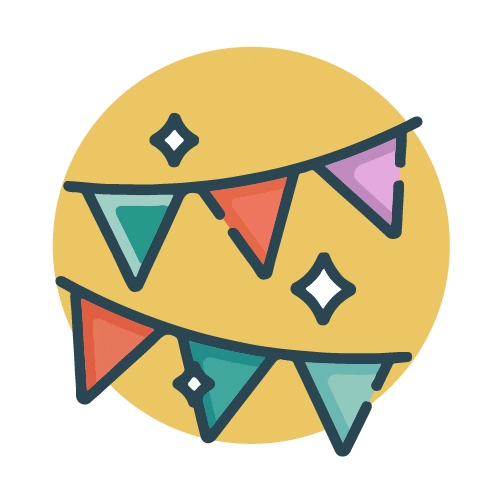 Party Smile Sticker