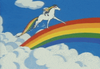 rainbow brite 80s GIF