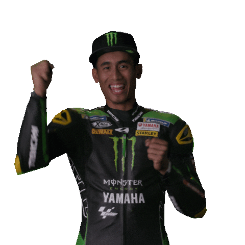 hafizh syahrin wow Sticker by MotoGP