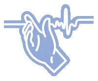 Life Hand Sticker by Dotface