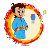 Celebration Festival Sticker by Chhota Bheem
