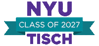 New York University College Sticker by MeetNYU