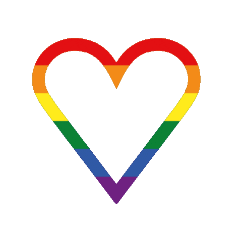 heart pride Sticker by vapa_media