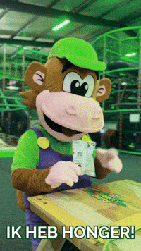 monkeytownnl food hungry eten honger GIF