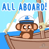 Join Us Lets Go GIF by Chimpers