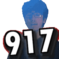 Number Sticker