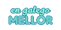 Estrella Galicia Galego Sticker by A Mesa pola Normalización Lingüística