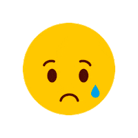 arianamolinab sad cry emoji facebook Sticker