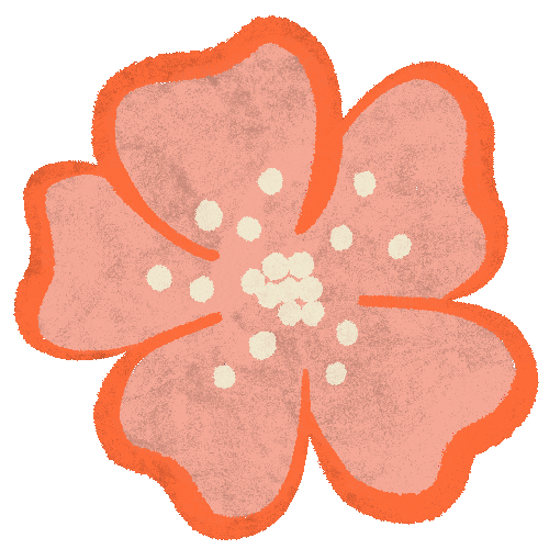 Beauty Flower Sticker
