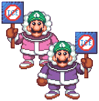 Healthcare Reform Pixel Art Sticker