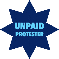 Protest Button Sticker