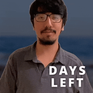 21 DAYS LEFT