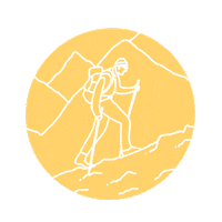 Trail Sticker by Chilowé