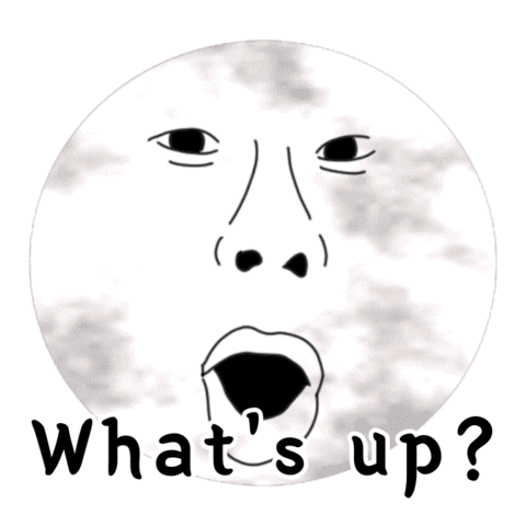 Whats Up Sticker