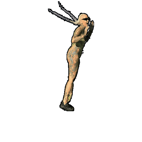 Bounce Jumping Sticker by GOOD ALL DAY COLLECTIVE