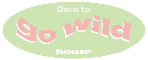 Dare To Go Wild Sticker by house_brand