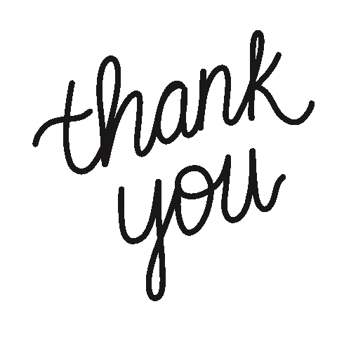 Thank You Sticker