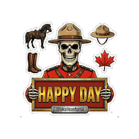 Buen Dia Halloween Sticker